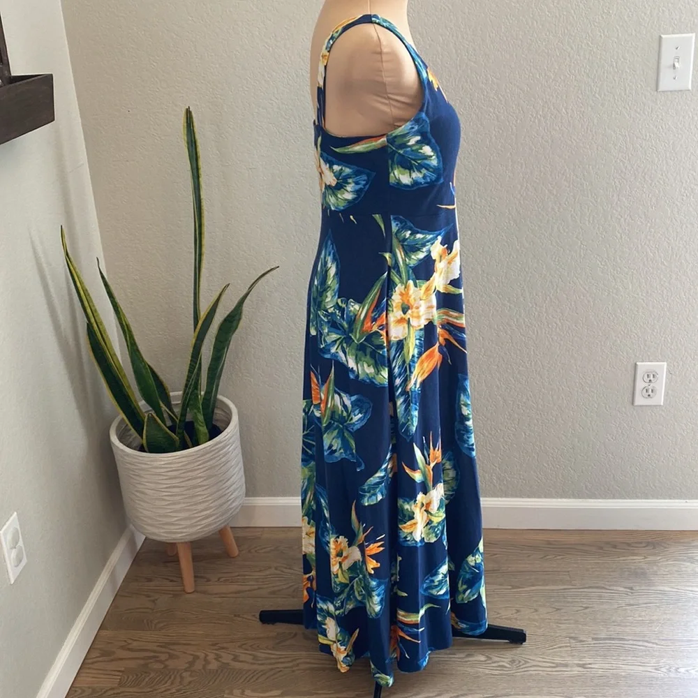 Chaps Bird of Paradise Maxi Dress - Picture 2 of 6